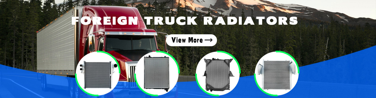 رادیاتور کامیون سنگین