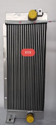دو پاس مونتاژ رادیاتور بیل مکانیکی Xugong 60 آلومینیومی
