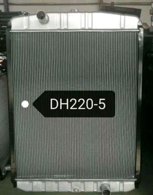 رادیاتور بیل مکانیکی دوسان DH220-5 | مونتاژ کامل رادیاتور 1060mm | هسته آلومینیومی چند ردیفه
