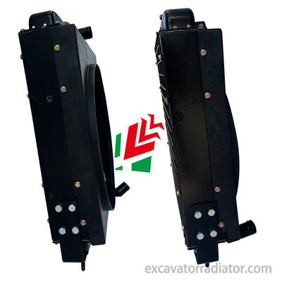 ویچای K4100 38 گوشه راست DF ماشین آلات مهندسی سنگین رادیاتور هسته آلومینیوم قطعات خودرو