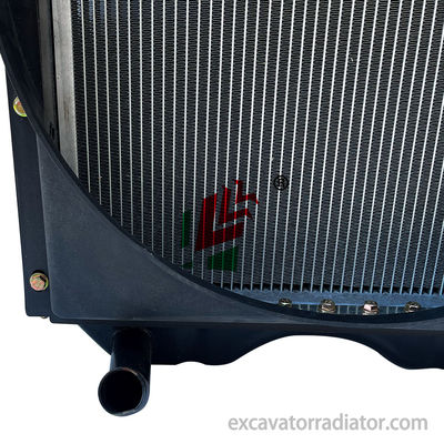رادیاتور ماشین آلات مهندسی برای ویچای K4105 ارتفاع راست چپ خم DF38 لوازم جانبی ماشین آلات سنگین خنک کننده