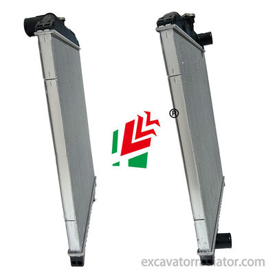 Hino R407 اتومبیل کامیون رادیاتور آلومینیوم مجموعه مخزن آب سیستم خنک کننده موتور با لوله بیش از حد