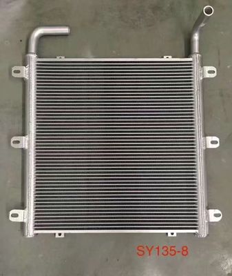 رادیاتور آلومینیومی بیل مکانیکی Sany SY135-8 با کولر انتقال