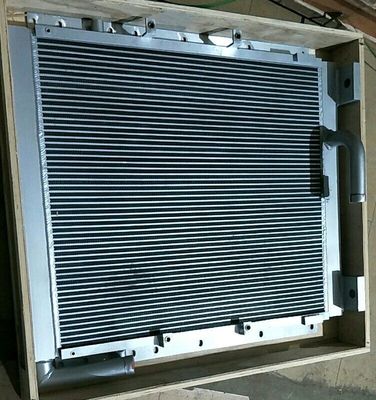 قطعات یدکی بیل مکانیکی کوبلکو SK200-6 , رادیاتور روغن هیدرولیک آلو 35 کیلوگرم